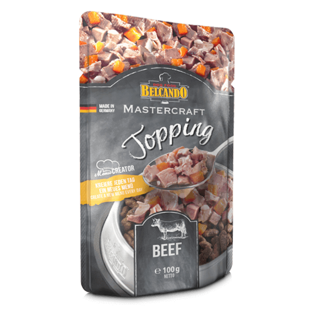 Sachet Belcando Mastercraft Jopping Beef 100Gr — Pet LucanPi Ltda.